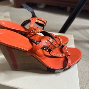 Burberry wedges